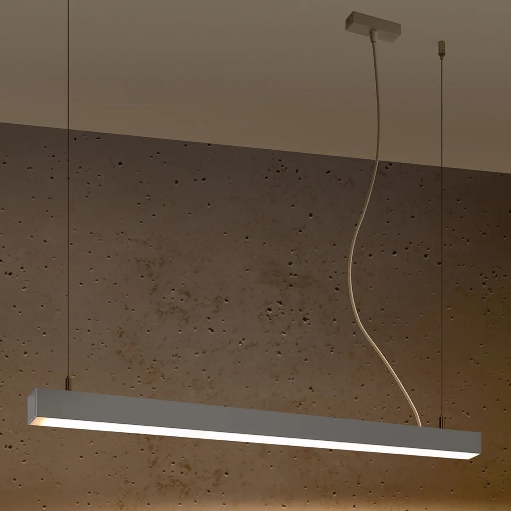 Závesné LED svietidlo Pinne 90, 1x LED 25w, 3000k, s