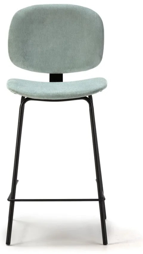 Svetlomodré barové stoličky v súprave 2 ks (výška sedadla 66 cm) Arus – Marckeric