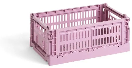 HAY Úložný box Colour Crate S, dusty rose