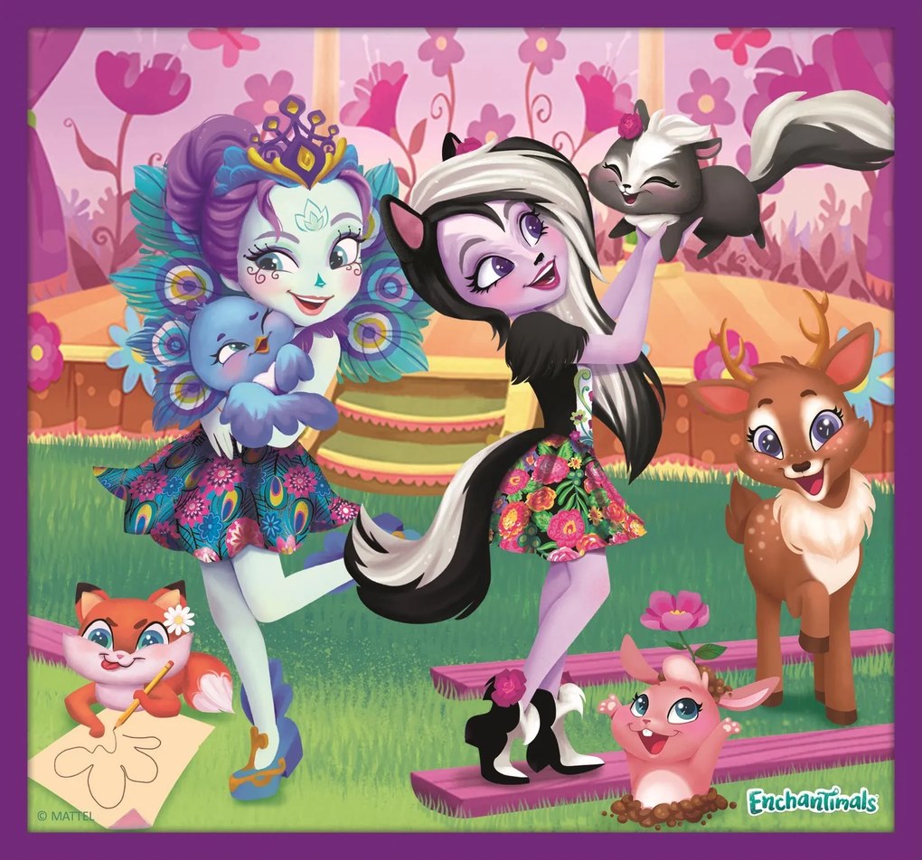 TREFL Puzzle Enchantimals 10v1