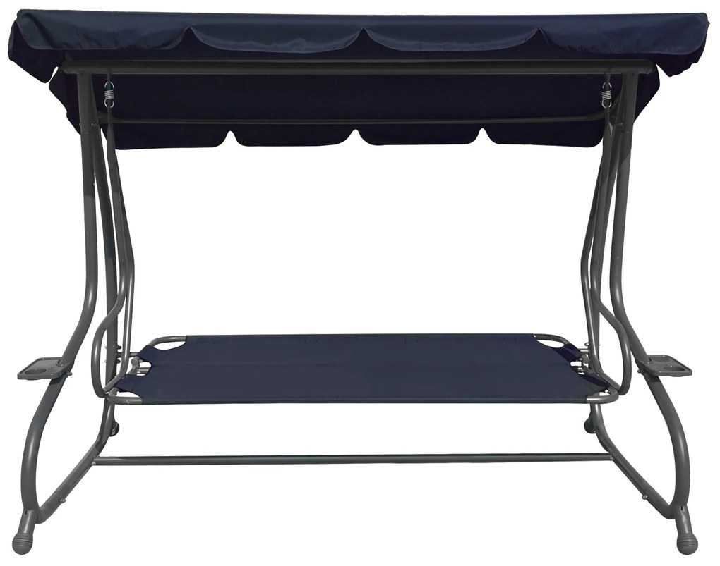 Záhradná hojdačka so sklopným sedadlom a nastaviteľnou strieškou, zelená so vzorom 8078.MONSTER