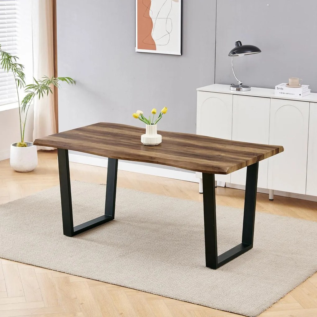 Jedálenský stôl Hombros 2 (old style wood) (pre 6 osôb). Vlastná spoľahlivá doprava až k Vám domov. 1120714