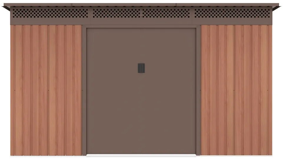 Záhradný domček G21 GRAH 1132 - 340 x 333 cm, hnedý 6390098
