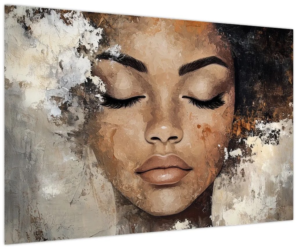 Obraz - Portrét ženy (90x60 cm)