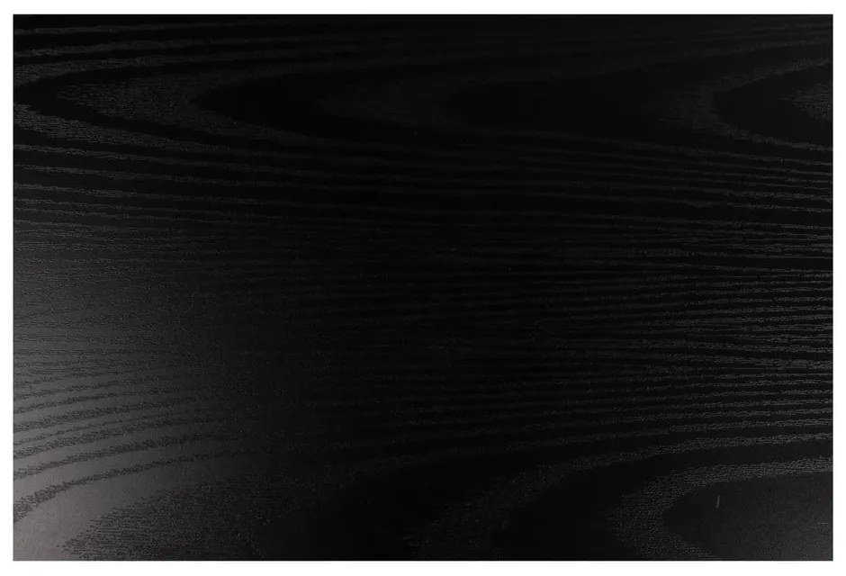 Čierna vitrína v dekore jaseňa 152x86 cm Seaford – Actona