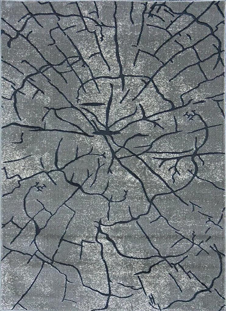 Berfin Dywany Kusový koberec Zara 8096 Grey - 240x330 cm