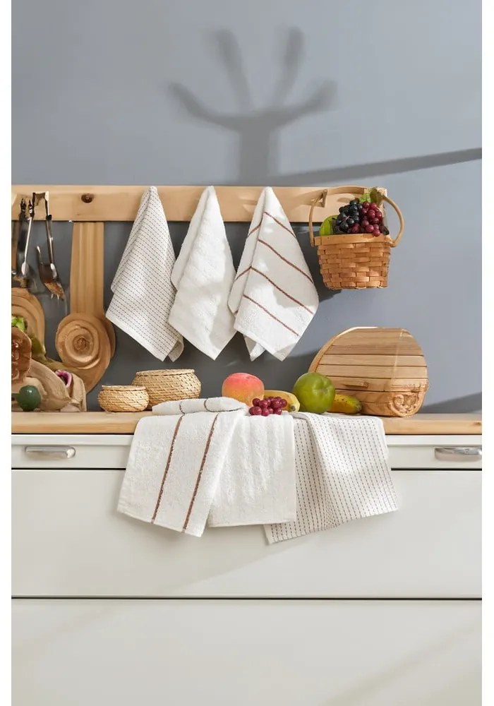 Bavlnené utierky v súprave 6 ks 30x50 cm Sofya – Foutastic