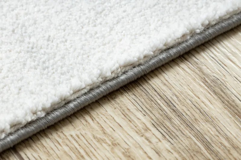 Dywany Łuszczów, Kusový koberec Emerald 1016 cream and gold, 140x190, biela, kancelária