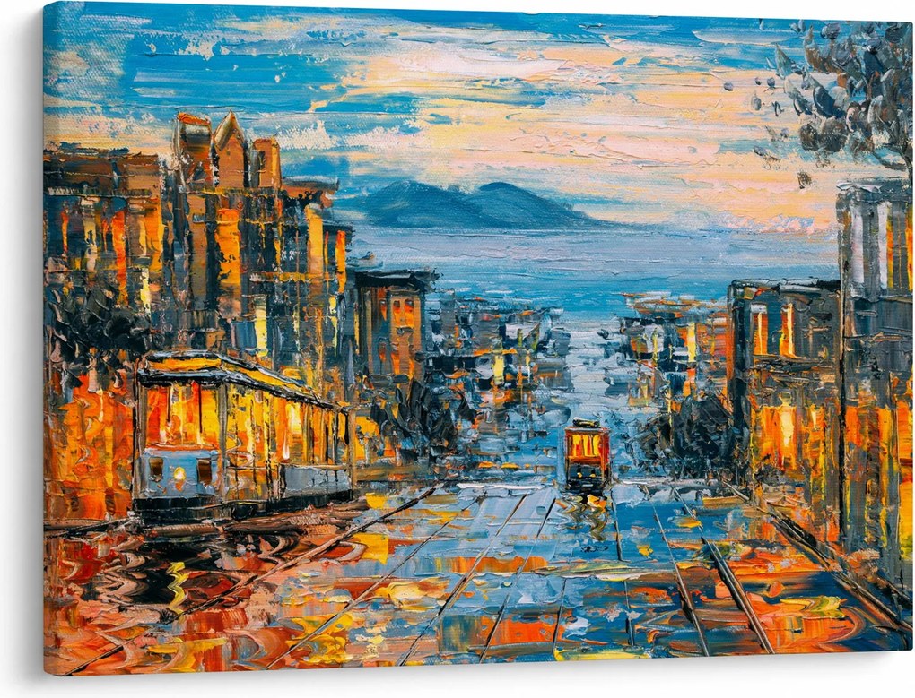 Obrázok - Cable Car, San Francisco (70x50 cm)