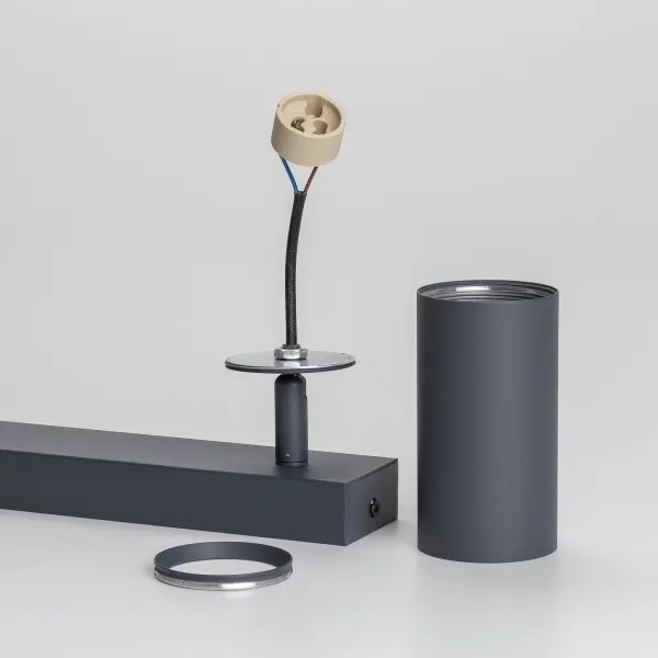 Brilagi - LED stmievateľné bodové svietidlo SELE 2xGU10/6,5W/230V antracit