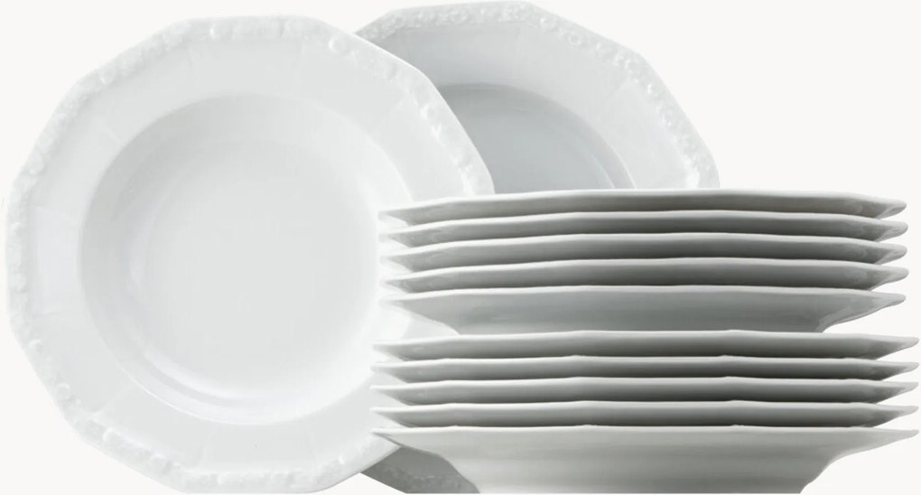 Porcelánová súprava riadu Maria Weiß, 6 osôb, 12 ks