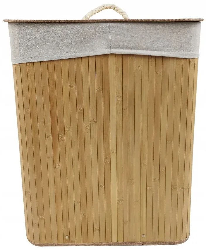 Dekorstudio Bambusový kôš na prádlo 105l