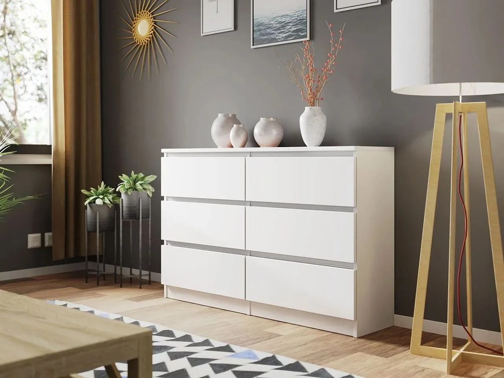 Komoda Osko OK6 120, Farby:: čierny