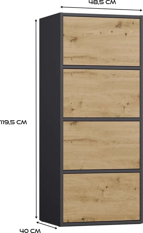 Komoda Alma 50 cm - výber z 4 prevedení