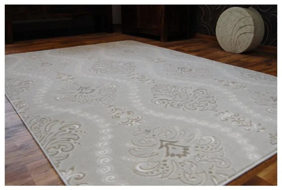 Luxusný kusový koberec akryl Orient krémový 80x150cm