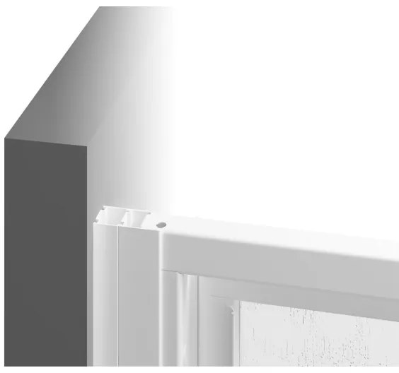 Ravak 15V701R2Z1 - Sprchový kút SUPERNOVA 90x198 cm biely