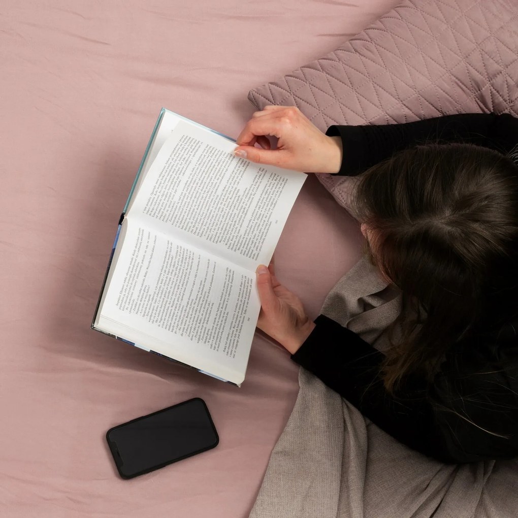 MAKOSATÉNOVÉ PRESTIERADLO NOVA 180X210 CM TMAVOZELENÉ