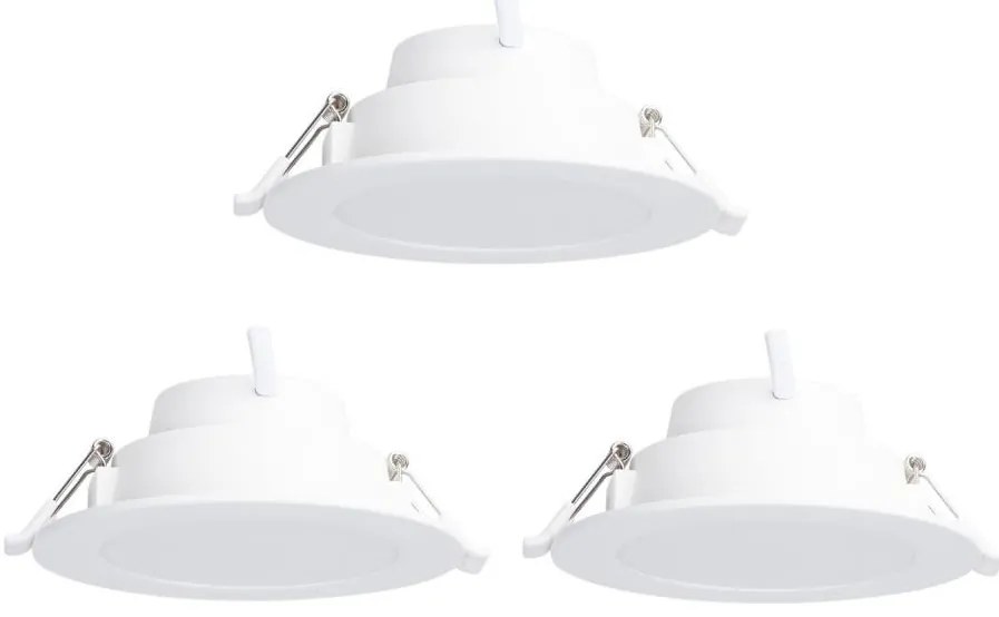 Aigostar-SADA 3x LED RGBW Stm. podhľ. svietidlo MESH 9W/230V 2700K-6500K pr.14,5cm