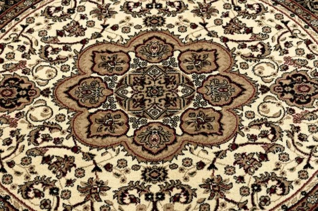 Koberec ROYAL ADR kruh vzor 521 karamel