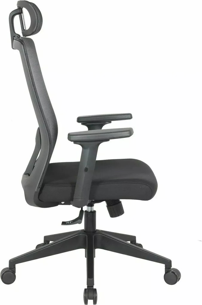 SI Q-058 otočná stolička čierna