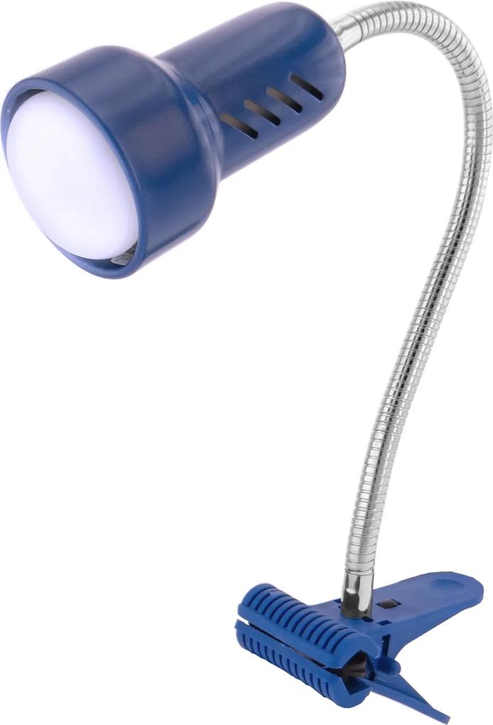 Lampička s klipem Lolek tmavě modrá