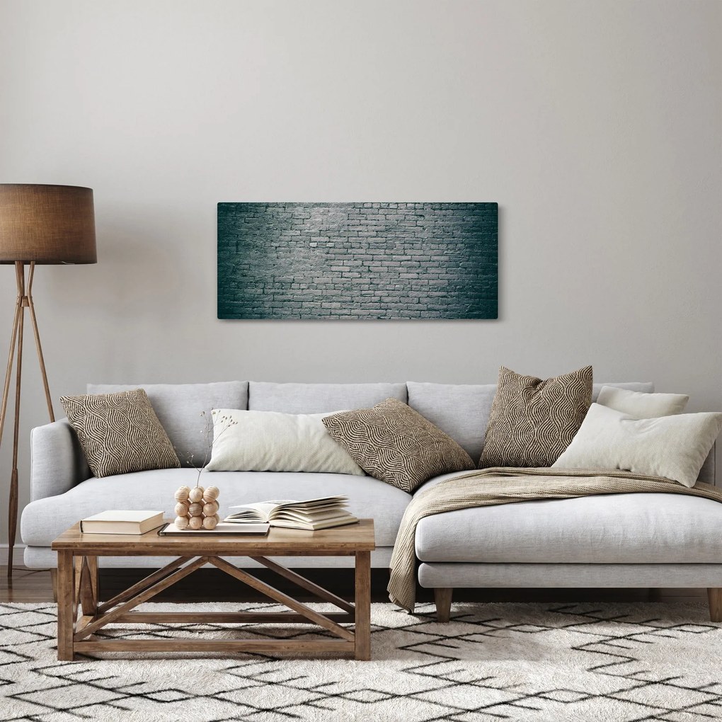 Obraz tehlovej steny (120x50 cm)