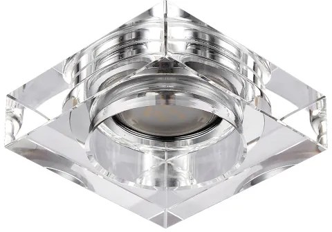 EMITHOR Podhľadové sklenené osvetlenie DOWNLIGHT, hranaté