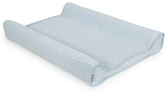 Poťah na prebaľovaciu podložku Waffle Line (50x70) Mist Blue