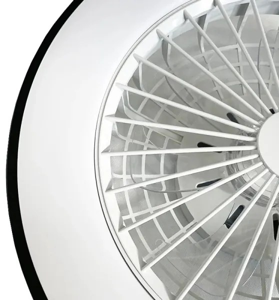 LED Stropné svietidlo s ventilátorom OPAL LED/48W/230V + diaľkové ovládanie