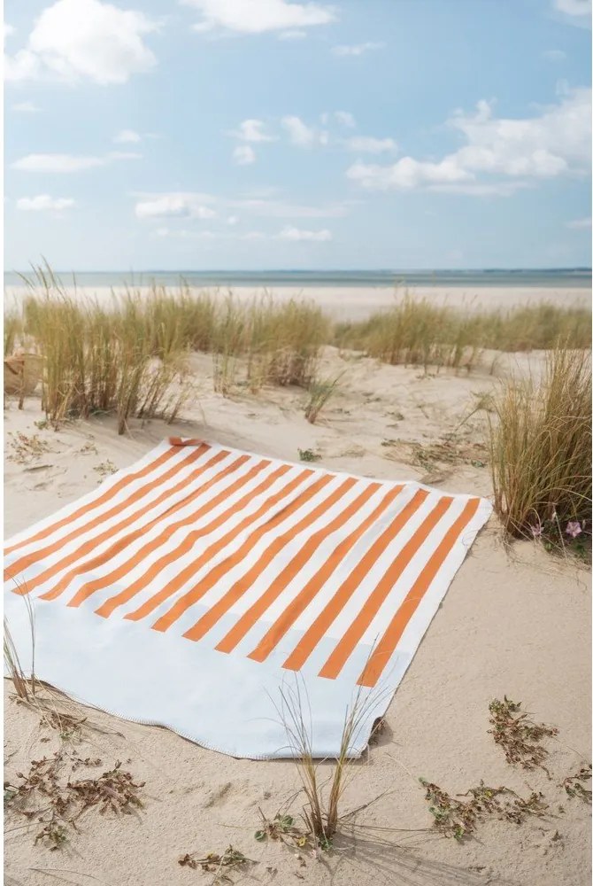 Oranžová deka 160x200 cm Onu – noo.ma