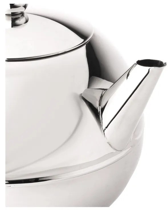Kanvica na čaj z nehrdzavejúcej ocele v striebornej farbe 1,2 l Bella Ronde – Bredemeijer