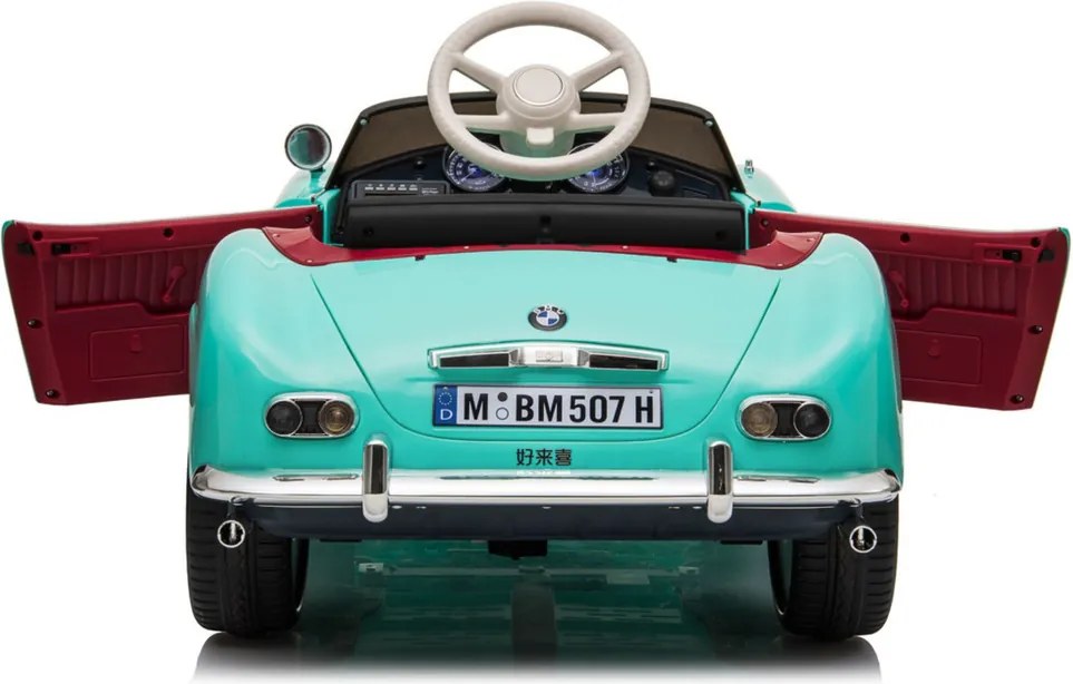 LEAN CARS Elektrické autíčko BMW Retro SX1938 svetlomodré