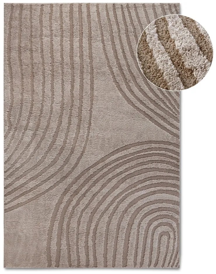 Béžový koberec 80x120 cm Pigment Beige – Elle Decoration