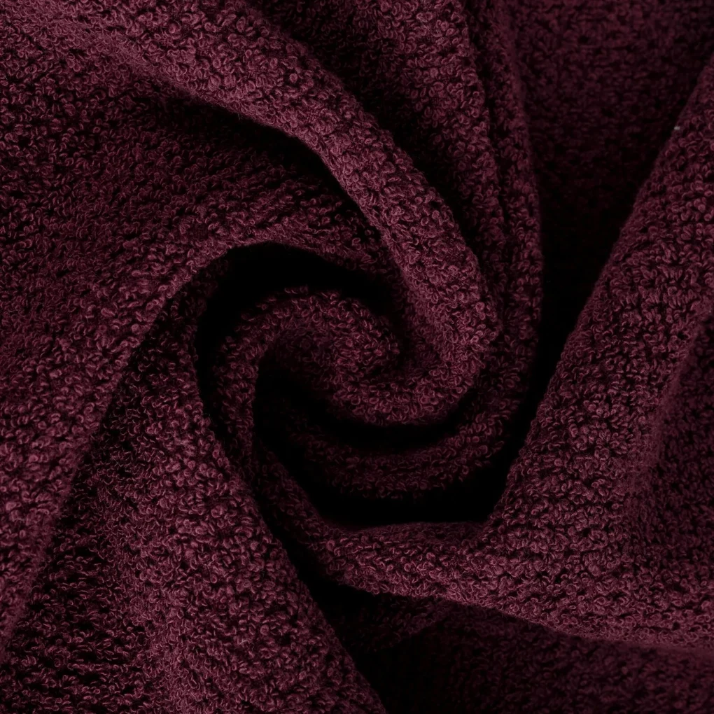FROTÉ UTERÁK GLORY3 SADA 6KS 50X90 CM BORDOVÁ