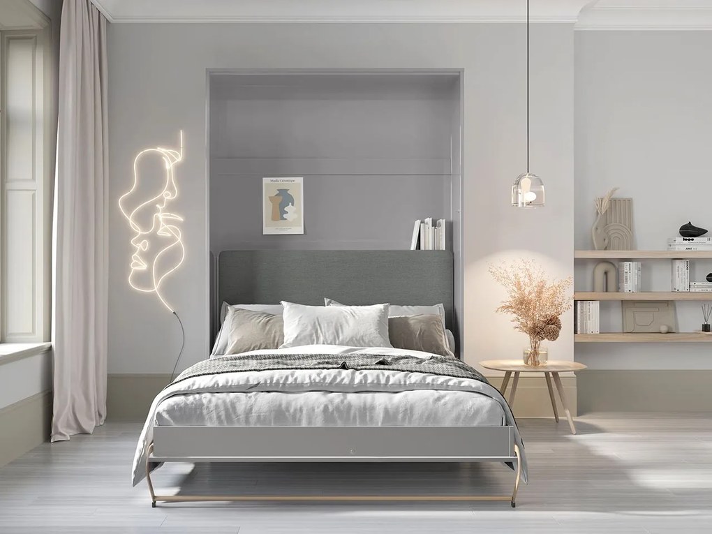 Čalúnená opierka hlavy Concept Pro CP-12, Farby: Piumino 03 + biela