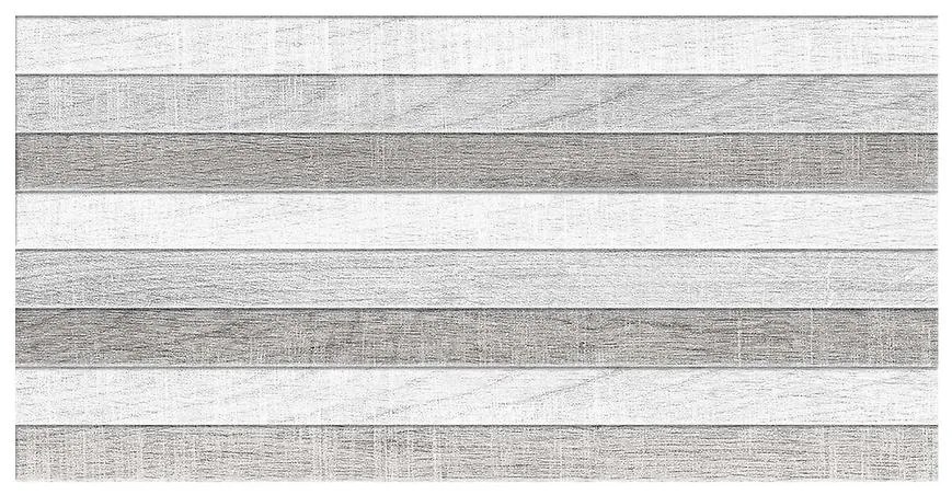Obklad Dekor Oslo grey pasy 25/50