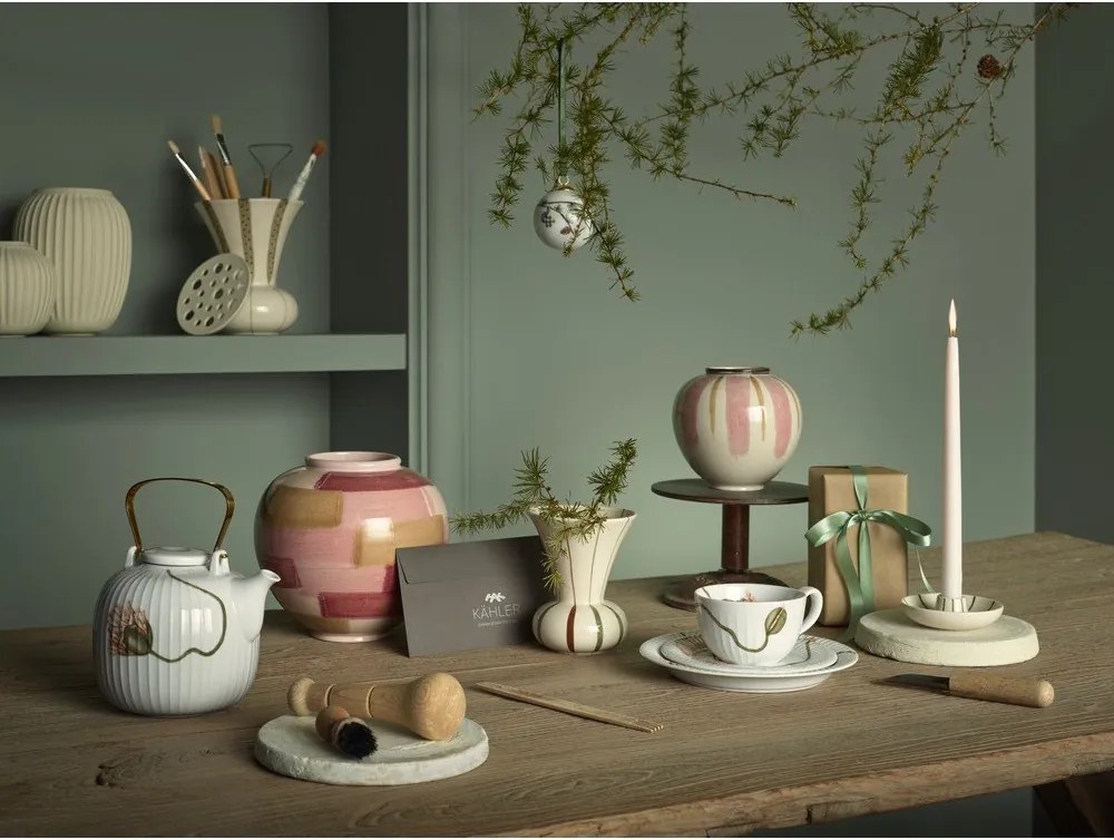 Biela porcelánová šálka 380 ml Hammershøi Poppy – Kähler Design