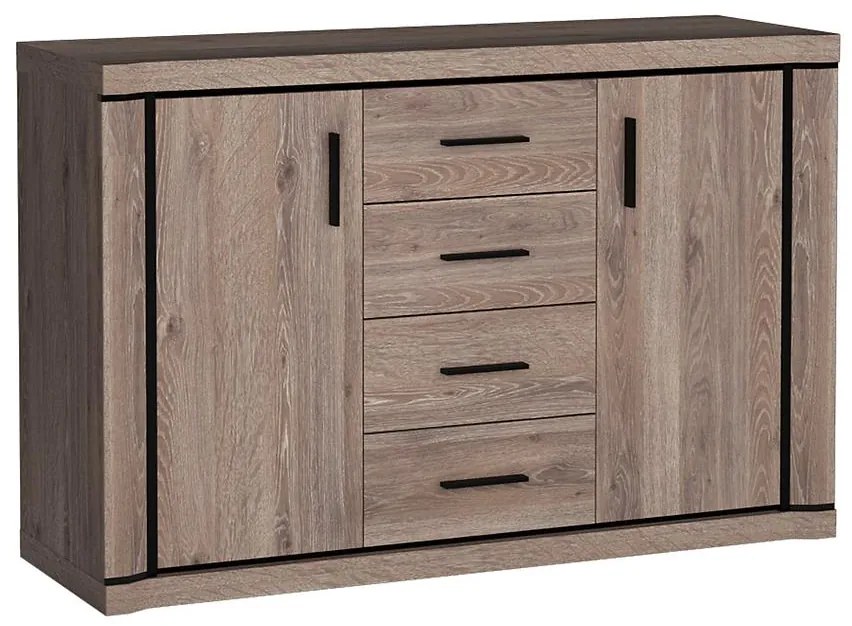 Komoda Dallas D5 hľuzový dub