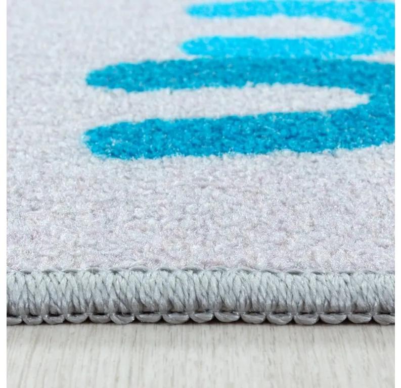 Ayyildiz Detský kusový koberec PLAY 2904, Sivá Rozmer koberca: 100 x 150 cm