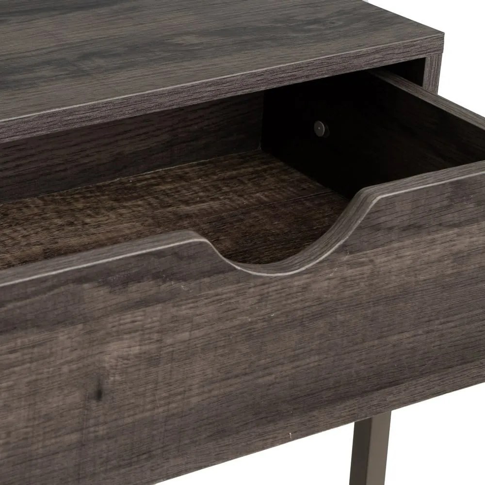 Hnedý konzolový stolík 30x80 cm – Casa Selección