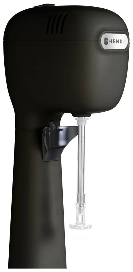 Matne čierny shaker na mliečne koktaily – Hendi