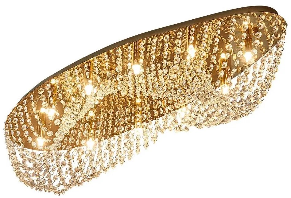 LUXERA 62441 - Stropné svietidlo ELIPTHON 10xG9/33W/230V