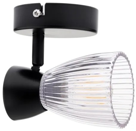 Bodové svietidlo BEST 1xE14/40W/230V čierna