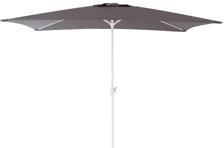 Garthen 71760 Slnečník s kľučkou obdĺžnikový - antracit 2x3 m