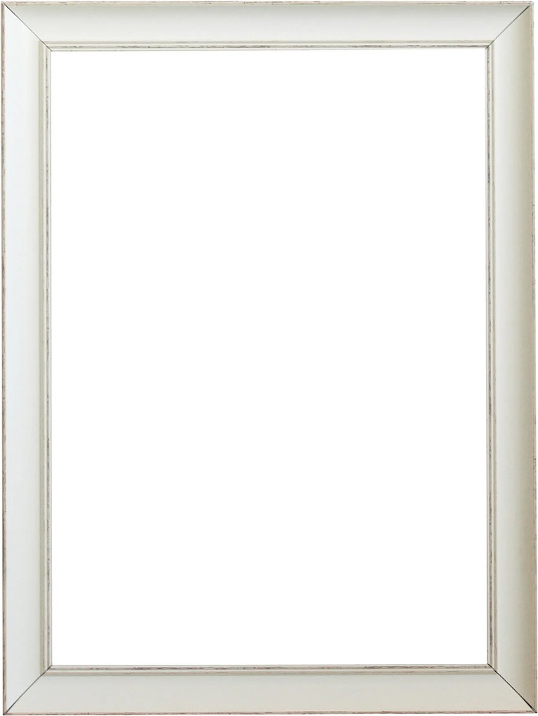 Bighome - Zrkadlo GRUA 80x60 cm- biela