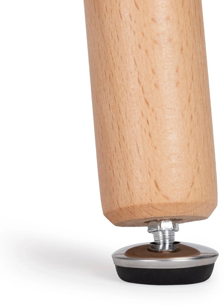 ModernHome Moderný drevený štvorcový kuchynský stôl 80x80 cm