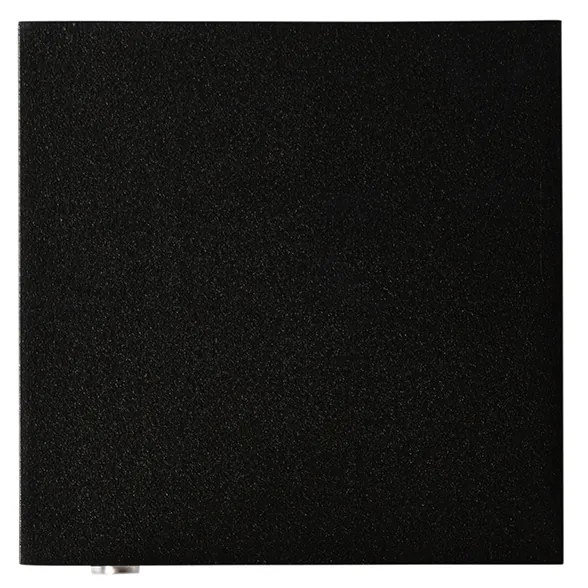 Sada 2 nástenných svietidiel čiernych so stmievačom nabíjateľných - Joris