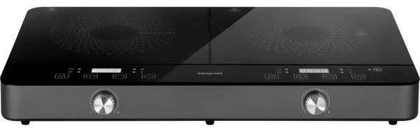 Sencor - Dvojzónový indukční varič s LCD displejom 3400W/230V