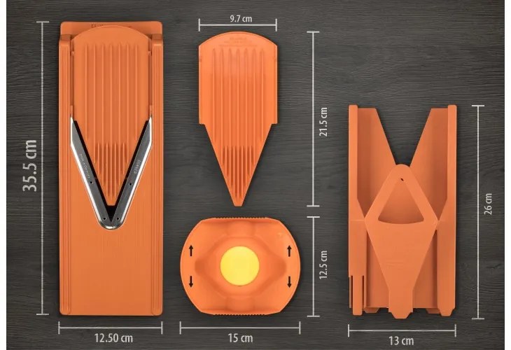 V-kráječ Börner V3 TrendLine se 3 planžetami a Multiboxom Barva: Bílá
