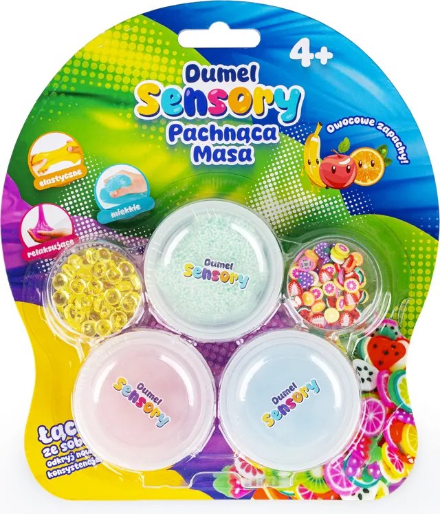 Senzorické hmoty s vôňou – Ovocné masy radosti | Kreatívna zmyslová hra